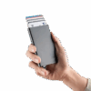 Tarjetero de aluminio para hasta 6 tarjetas 💳