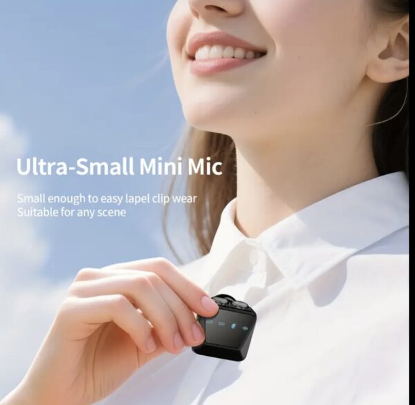 Micrófono inalámrbico Lavalier (Ultra pequeño)